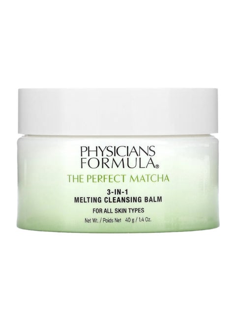 The Perfect Matcha 3-In-1 Melting Cleansing Balm, 1.4 Ounce