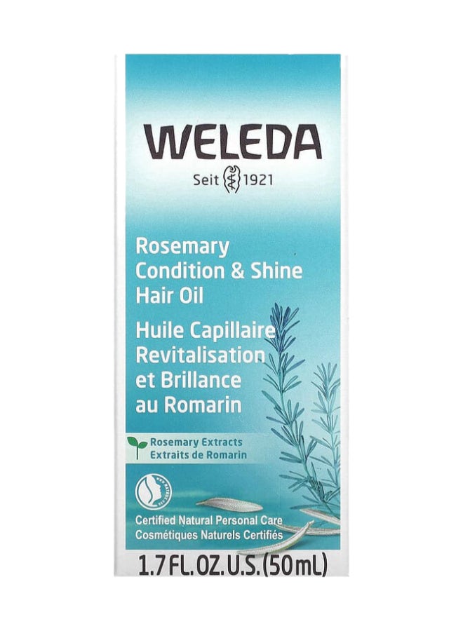 Weleda Rosemary Conditioning Hair Oil - Image 1