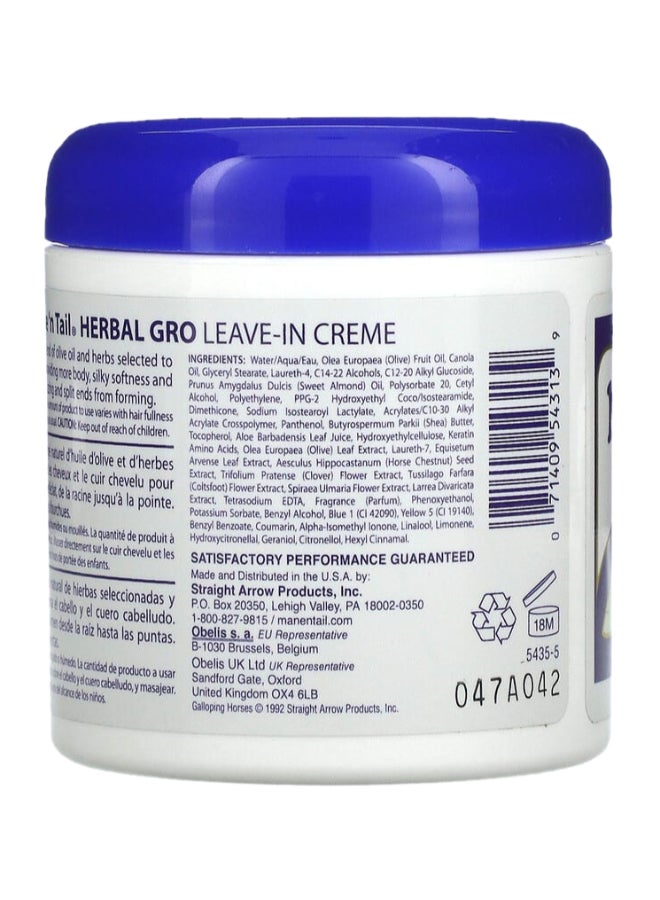 Mane 'n Tail Herbal Gro Leave-In Creme Therapy 156grams  - Image 2