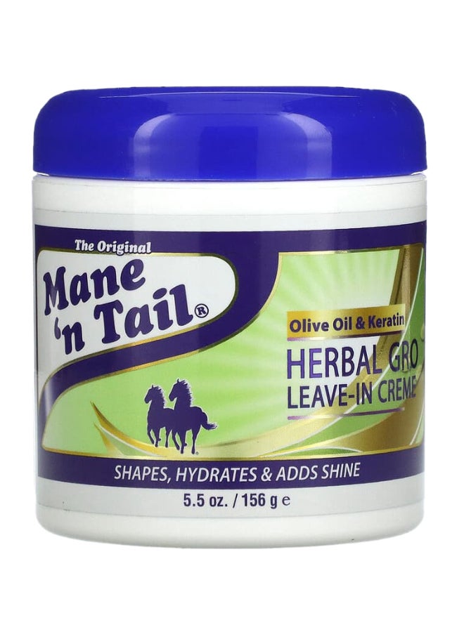 Mane 'n Tail Herbal Gro Leave-In Creme Therapy 156grams  - Image 1