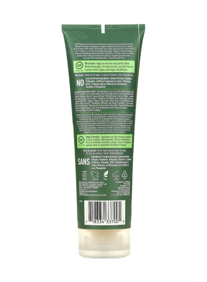 DESERT ESSENCE Organic Green Apple And Ginger Shampoo  - Image 2