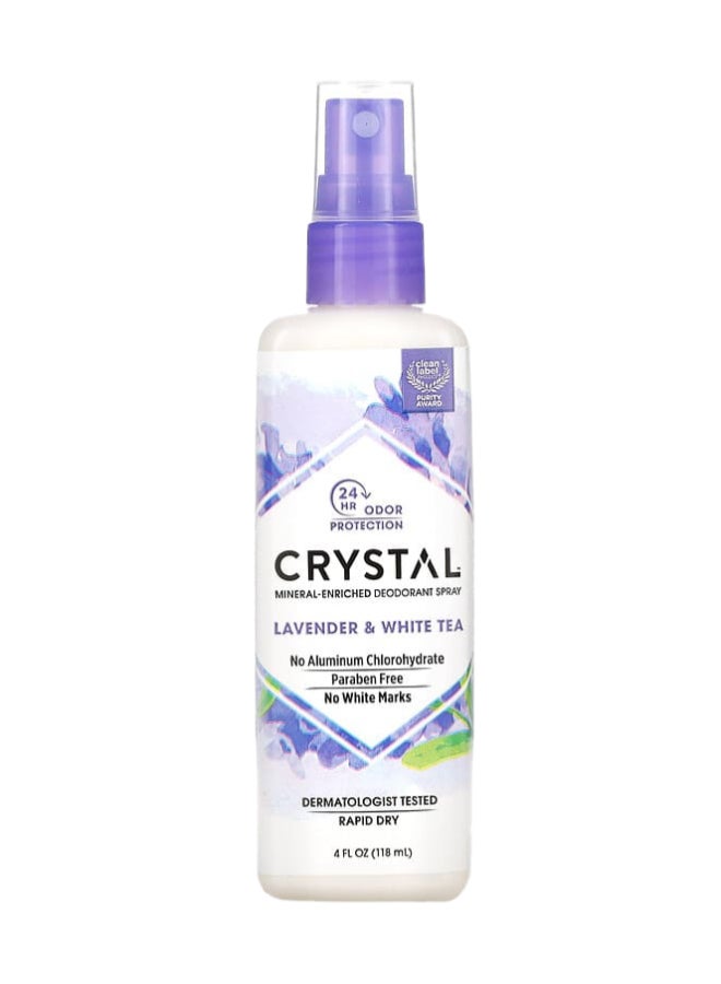 Crystal Pack Of 4 Essence Mineral Deodorant Body Spray - Image 1