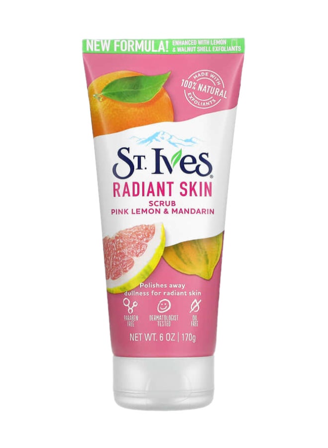 ST. Ives Radiant Skin Pink Lemon And Mandarin Orange Scrub 170grams - Image 1