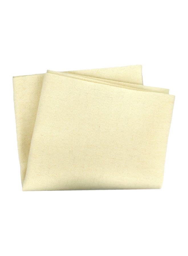 هيرتدج ستور مناديل مبللة طبيعية وول فلانل أبيض 12 x 27بوصة