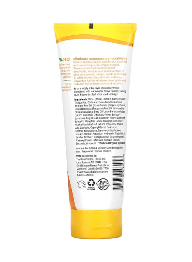 Alba Botanica Pack Of 4 Very Emollient Mango Vanilla Shave Cream  - Image 2