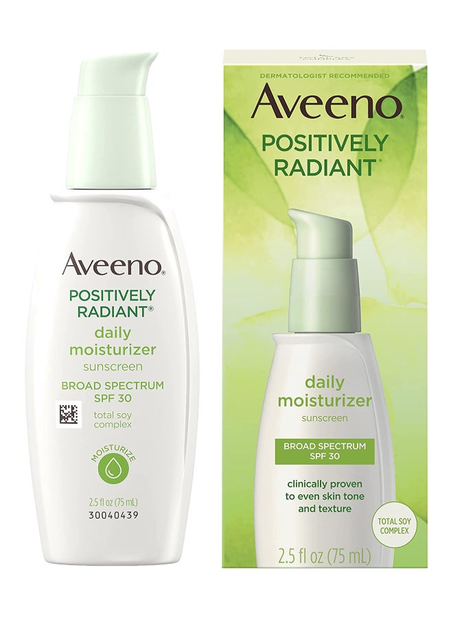 مجموعة مرطب يومي طبيعي بوزيتفلي راديانت بعامل حماية من الشمس SPF 30 مكونة من قطعتين - Image 1