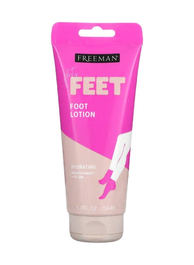 Freeman Beauty Peppermint And Plum Bare Hydrating Foot Lotion 150ml  - Image 1