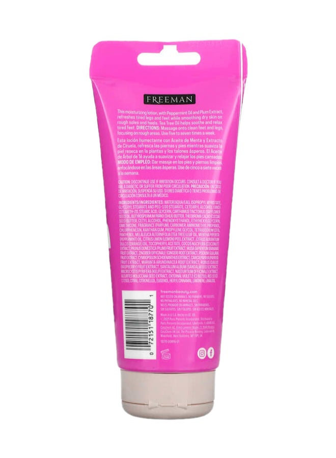 Freeman Beauty Peppermint And Plum Bare Hydrating Foot Lotion 150ml  - Image 2
