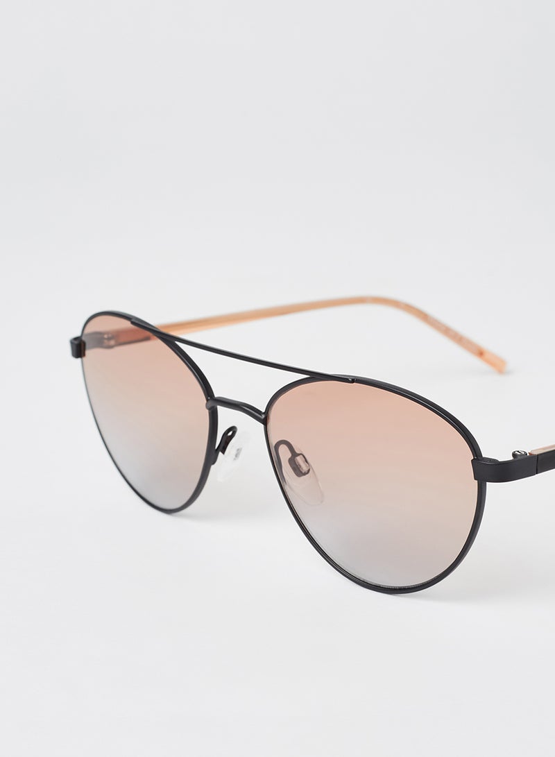 DKNY Women's Full Rimmed Cat-Eye Sunglasses - Lens Size: 54 mm - Image 3