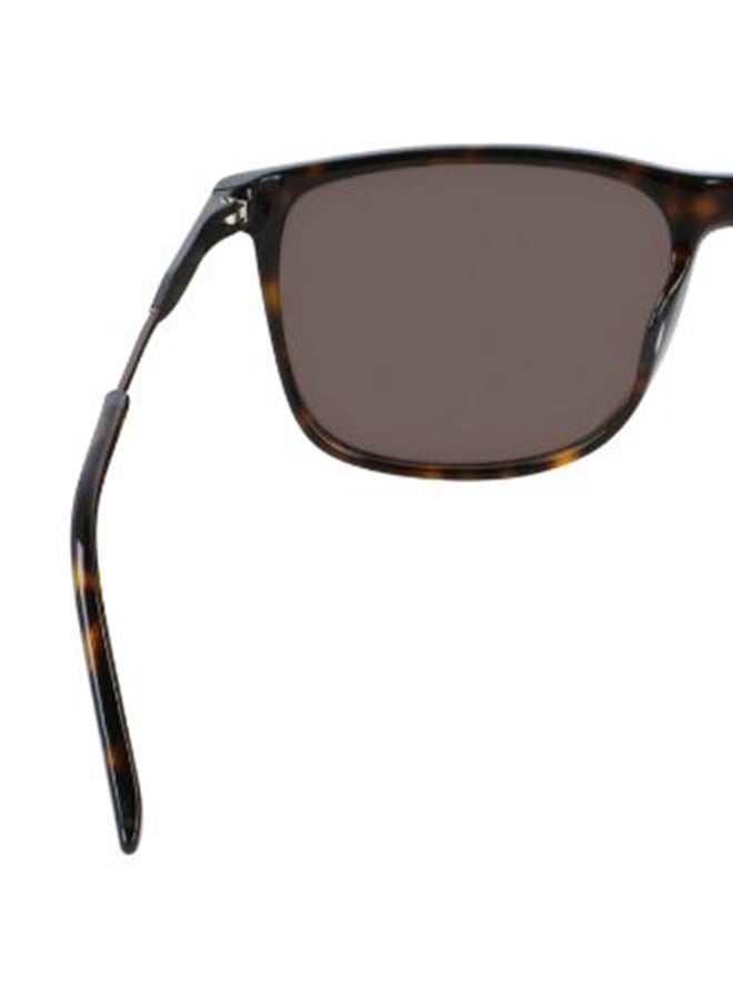 كالفن كلاين نظارة شمسية بإطار كامل مستطيل الشكل معدل - عدسات بمقاس: 55 مم للرجال - Image 5