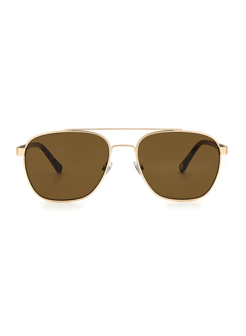 FOSSIL - Men's Aviator Frame Sunglasses - Lens Size: 57 mm - Image 1