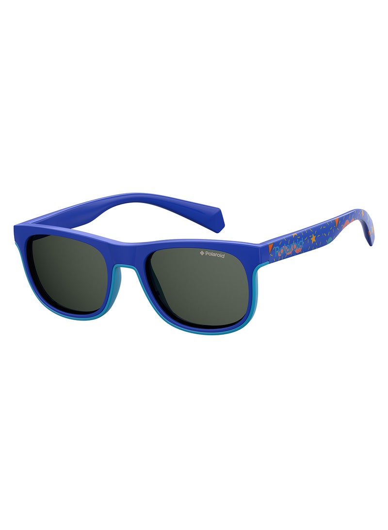 Polaroid Kids' Full Rim Rectangular Shaped Sunglasses PLD8035/S - Image 1