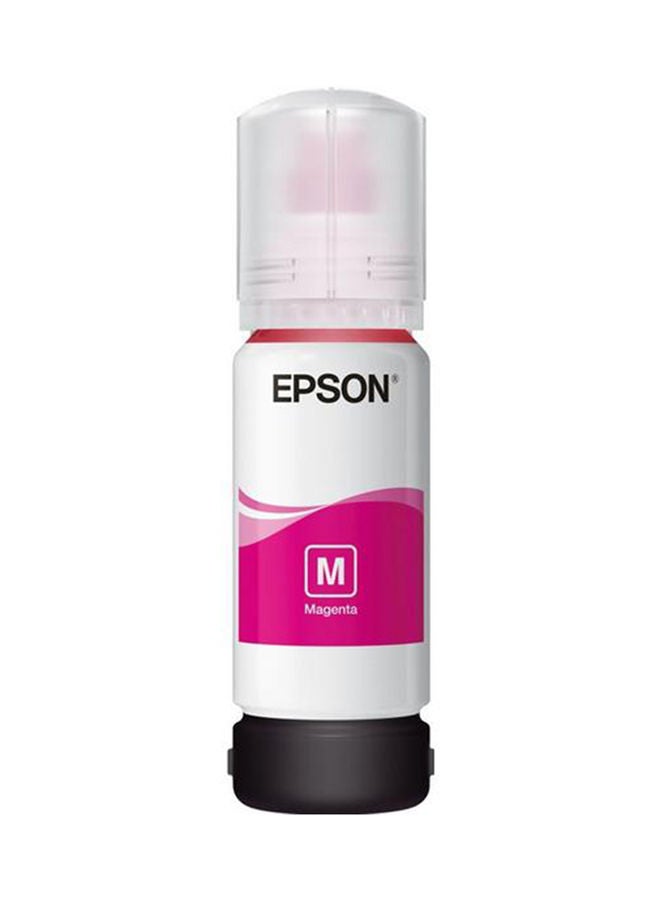 EPSON 106 EcoTank Ink Bottle Photo Ink For Printer Refill Magenta  - Image 1