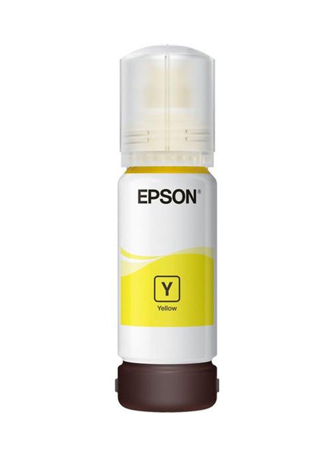 EPSON 106 EcoTank Ink Bottle, Photo for Printer Refill - Yellow  - Image 1