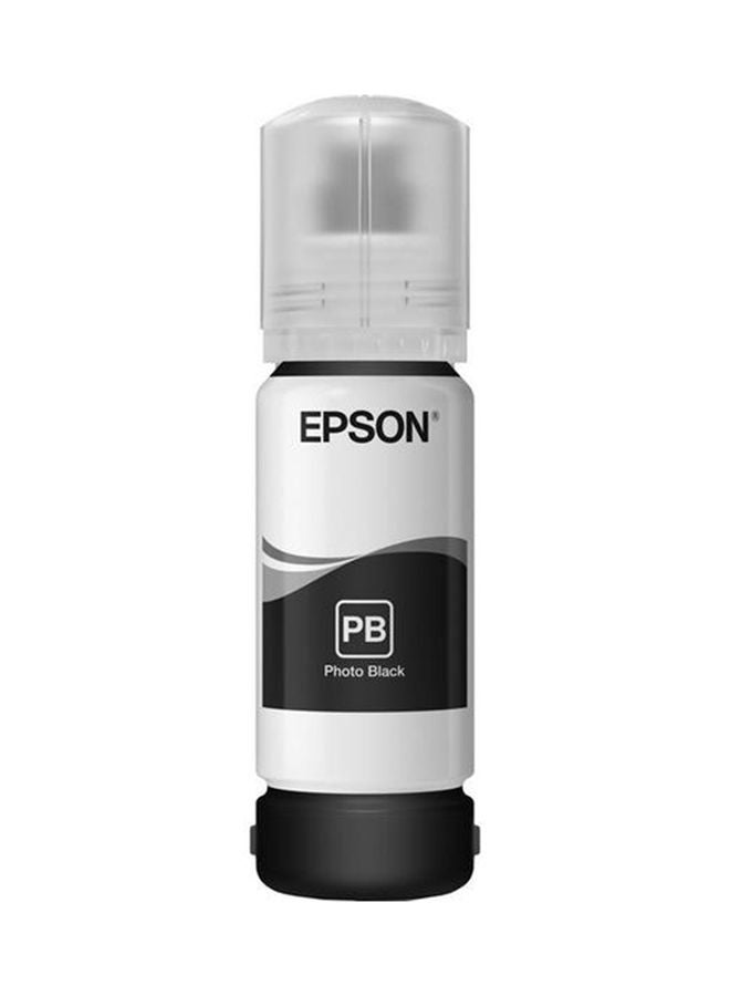 EPSON 106 EcoTank Ink Bottle Photo Ink For Printer Refill Black  - Image 1