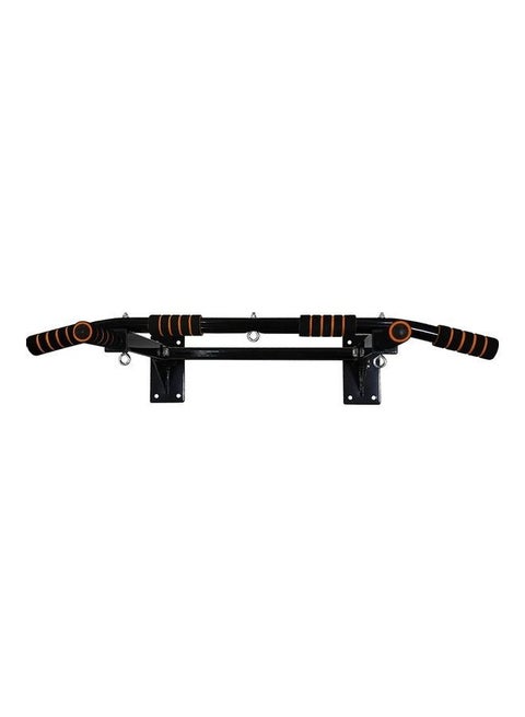 Wall-Mounted Pull-Up Bar With Eyelets Screwed For Punching Bag Holder 96x19x10cm