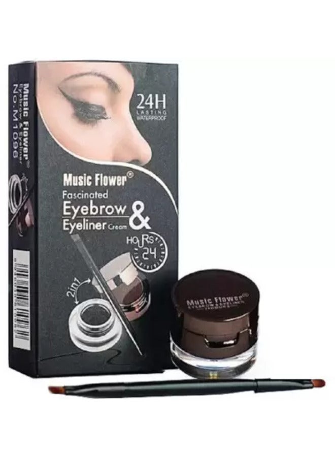 ميوزك فلاور كريم تحديد العيون والحواجب 2 في 1 - Image 3