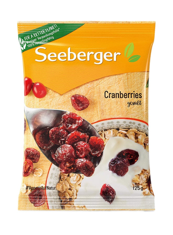 Seeberger Dried Cranberries 125grams