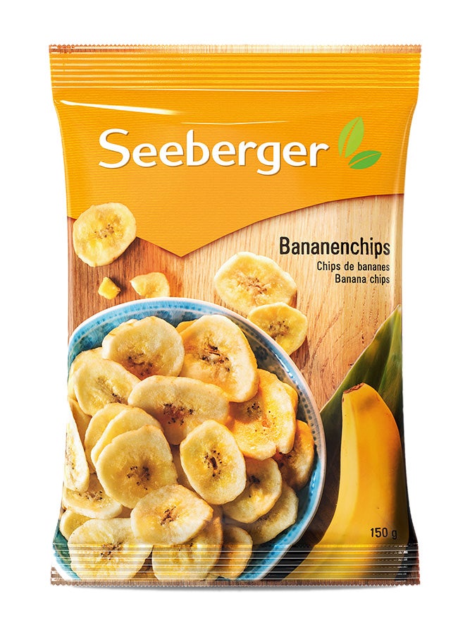 Seeberger Banana Chips 150grams - Image 1