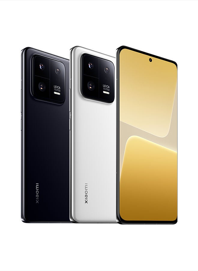 شاومي - 13 Pro ثنائي الشريحة، أسود سيراميك، 12 جيجابايت رام، 512 جيجابايت، 5G - الإصدار العالمي - Image 1