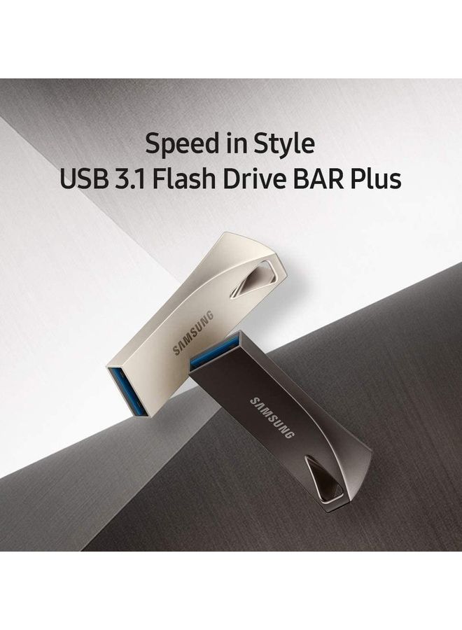 Samsung Plus 400MB/s USB 3.1 Flash Drive Silver MUF-128BE3/AM 128.0 GB - Image 2