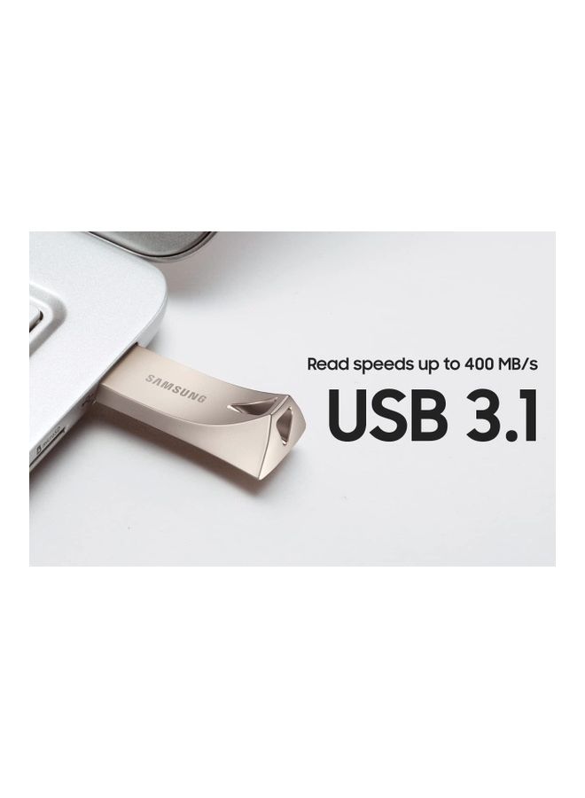 Samsung Plus 400MB/s USB 3.1 Flash Drive Silver MUF-128BE3/AM 128.0 GB - Image 3