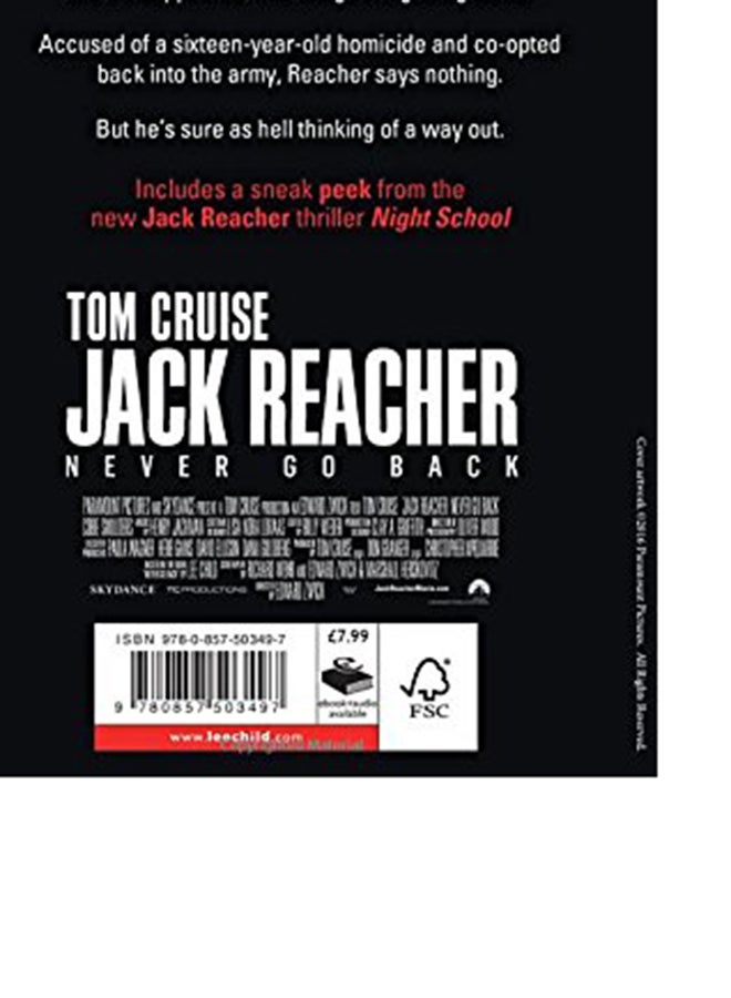 Jack Reacher: Never Go Back - Paperback English by Lee Child - 06/10/2016 - Image 4