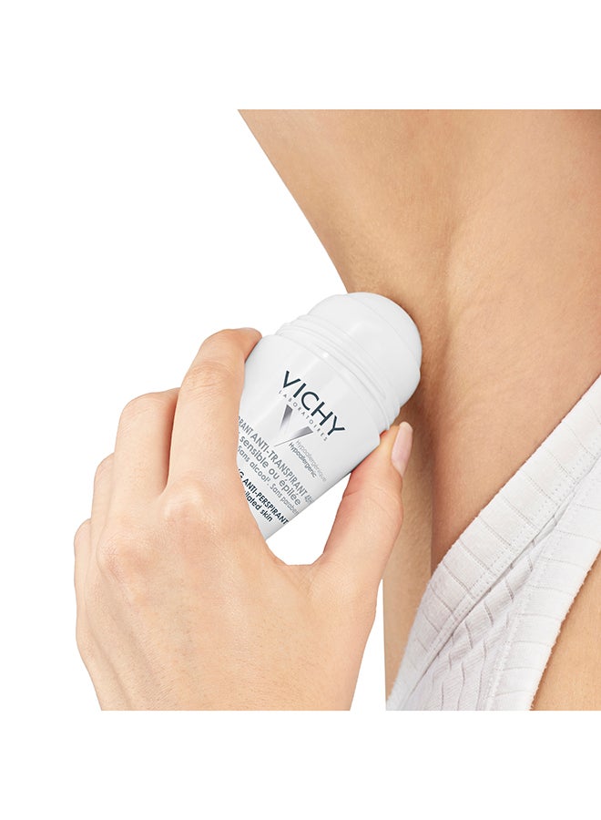 VICHY - Pack of 2 Vichy Deodorant Anti-Perspirant Buy 1 and Get 50% on the Second One Clear (50+50)ml - Image 1
