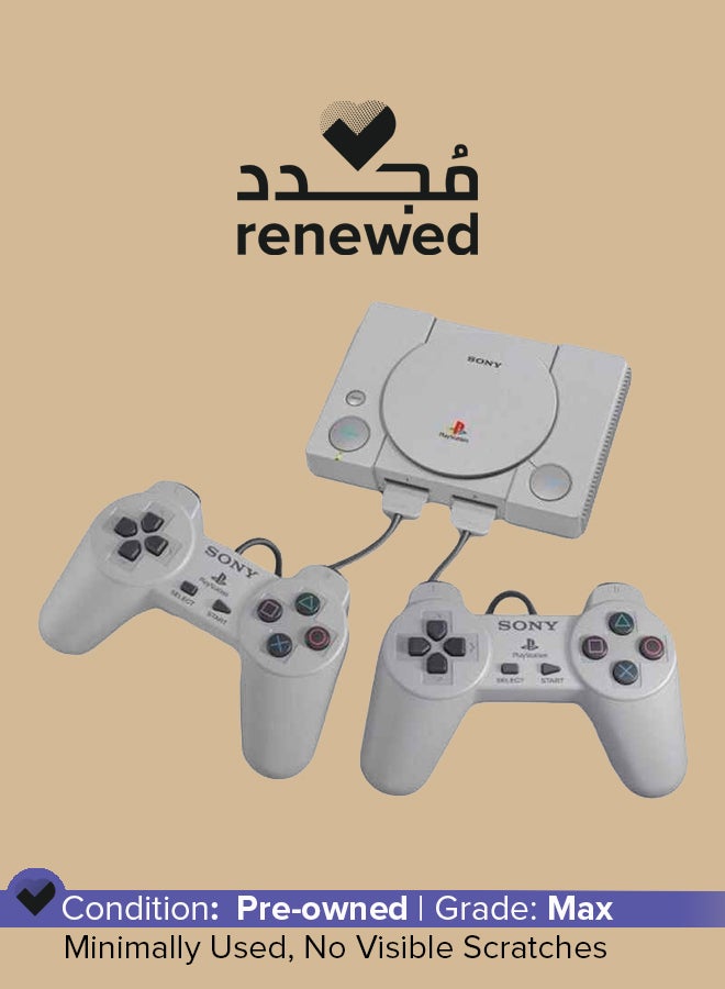 سوني Renewed - PlayStation Classic Console With Pre-loaded Games - Image 1