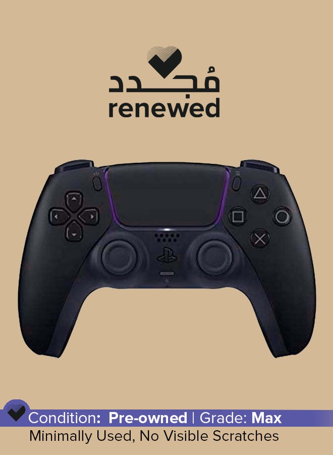 Sony Renewed - Dualsense Wireless PS5 Controller Midnight Black - Image 1