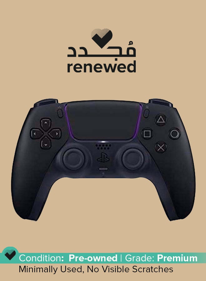 Sony Renewed - Dualsense Wireless PS5 Controller Midnight Black - Image 1
