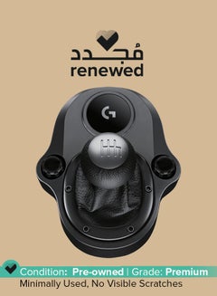 Logitech Renewed - Driving Force Six Speed Shifter For G29/G920 Black  - Image 1