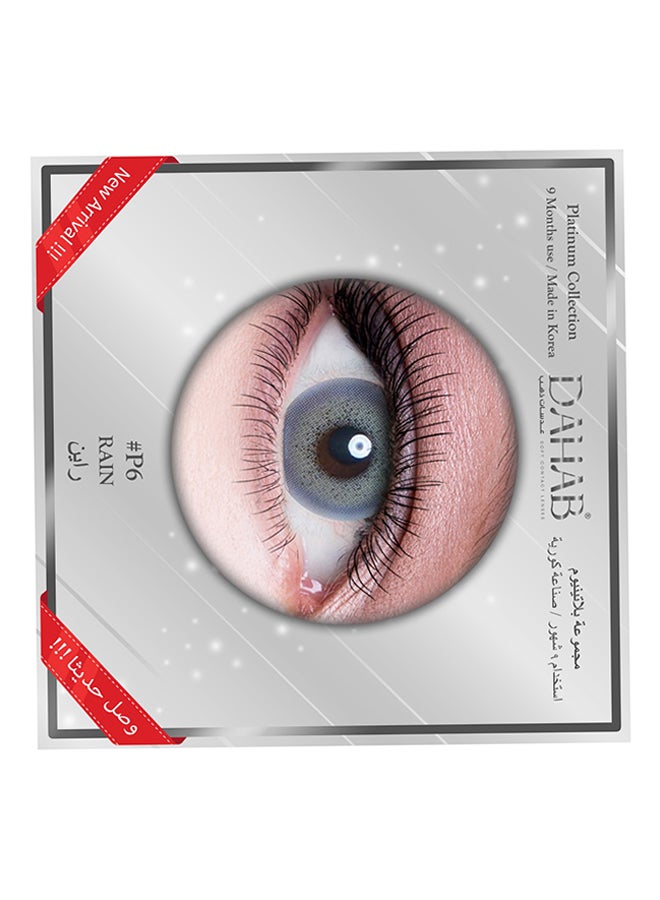 Dahab Platinum Rain (Light Grey Blue) 9 Months Contact Lenses - Image 3