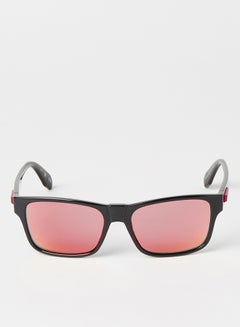 Men's UV Protected Rectangular Sunglasses - Lens Size: 57 mm