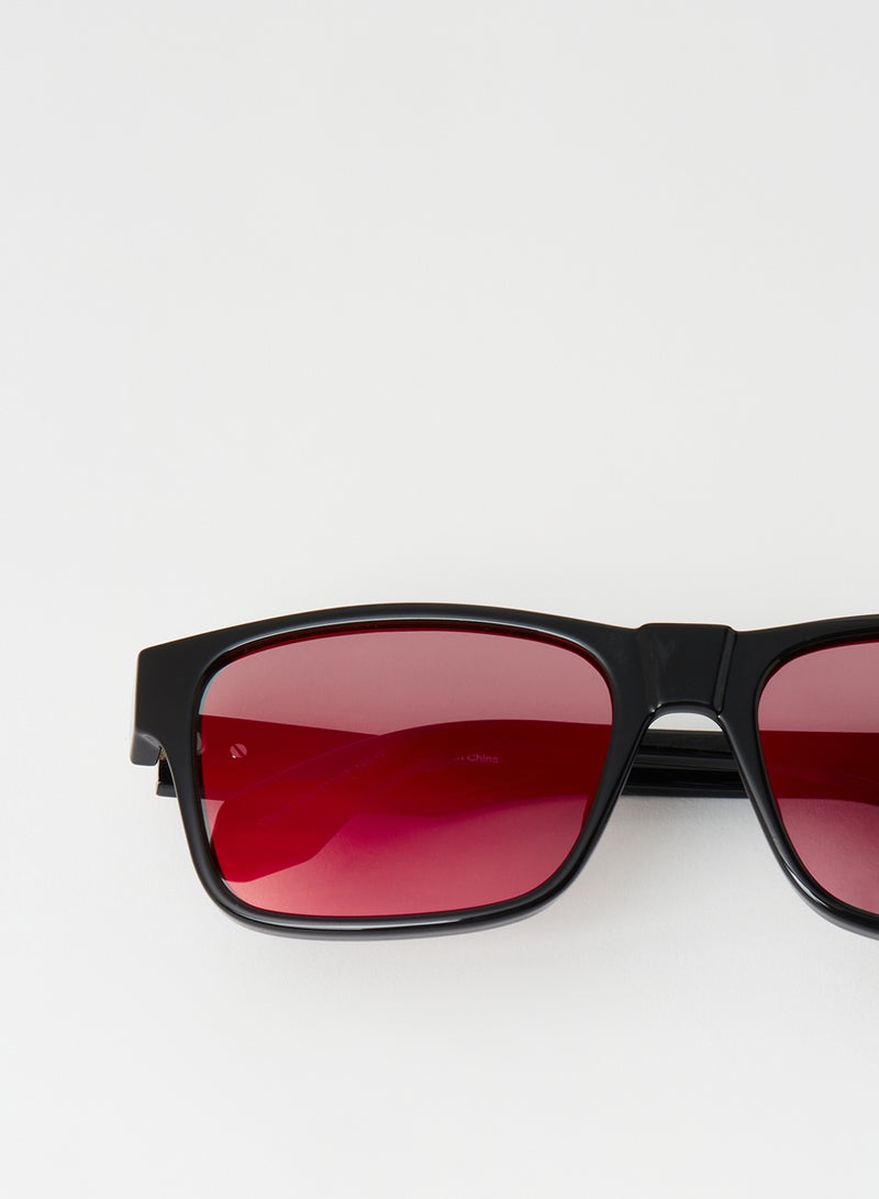 Adidas - Men's UV Protected Rectangular Sunglasses - Lens Size: 57 mm - Image 1