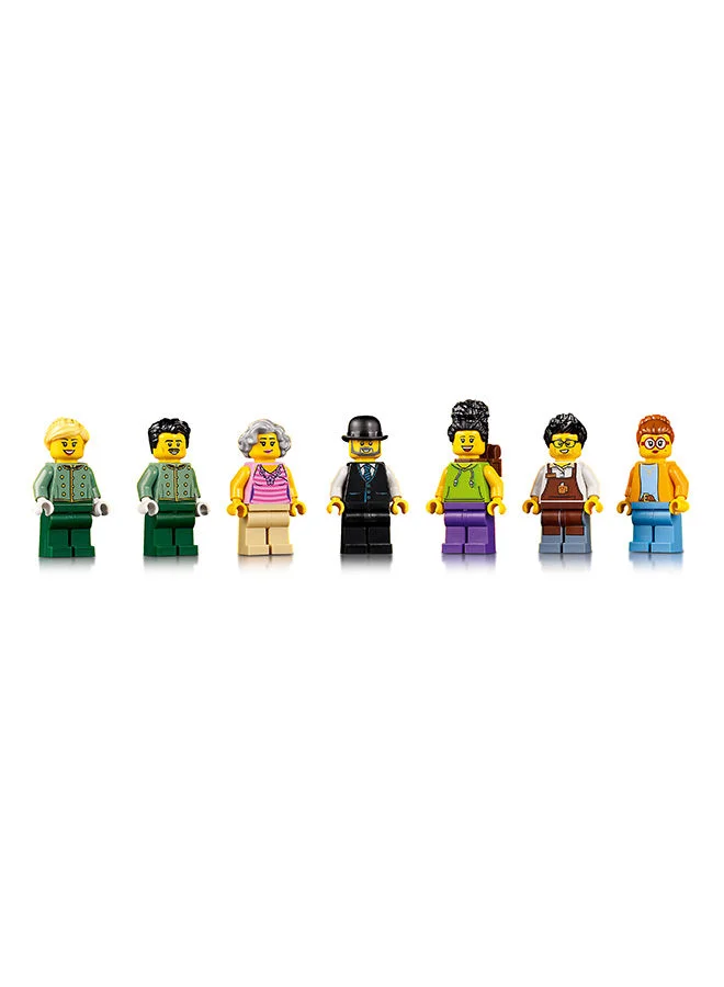 ليغو Icons Boutique Hotel 10297 Model Building Kit; Enjoy a Project for Adults Crafting a Luxurious  Hotel That’s Packed with Surprises; Includes 5 Detailed Sections and 7 Minifigures; For Ages 18+ (3,066 Pieces)