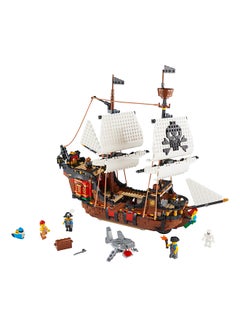 LEGO 6288739 Creator 3in1 Pirate Ship 31109 Building Playset for Kids who Love Pirates and Model Ships. Makes an Exciting Birthday Present or Christmas Gift for Children who like Creative Play and Adventures (1,260 Pieces) 1260 9+ Years  - Image 4