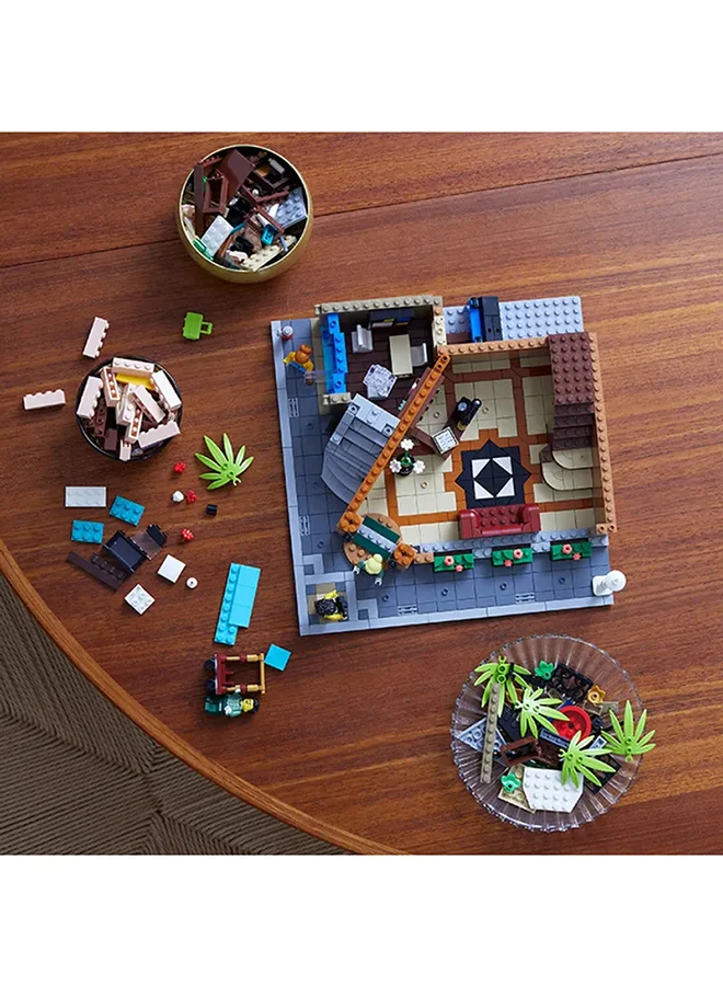 ليغو Icons Boutique Hotel 10297 Model Building Kit; Enjoy a Project for Adults Crafting a Luxurious  Hotel That’s Packed with Surprises; Includes 5 Detailed Sections and 7 Minifigures; For Ages 18+ (3,066 Pieces)