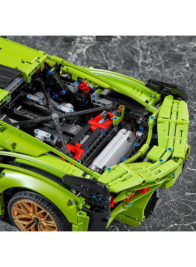 LEGO - 6288789 Technic Lamborghini Sián Fkp 37 (42115), Engaging Building Project For Adults, Build And Display This Distinctive Lego Model Sián Fkp 37, A True Representation Of The Original Super Sports Car (3,696 Pieces) 16+ Years 18+ years - Image 1