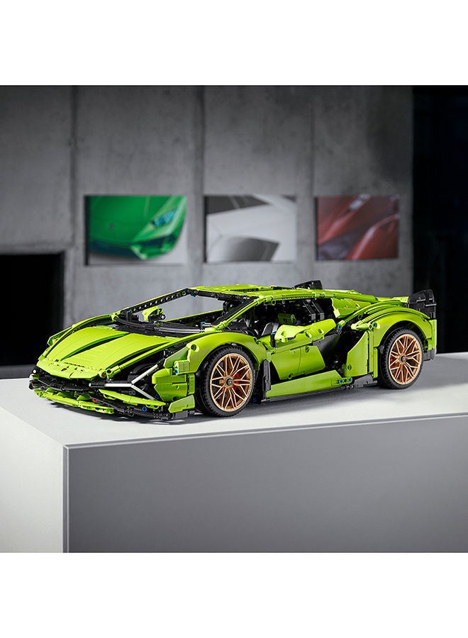LEGO - 6288789 Technic Lamborghini Sián Fkp 37 (42115), Engaging Building Project For Adults, Build And Display This Distinctive Lego Model Sián Fkp 37, A True Representation Of The Original Super Sports Car (3,696 Pieces) 16+ Years 18+ years - Image 1