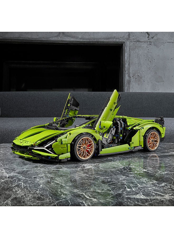 LEGO - 6288789 Technic Lamborghini Sián Fkp 37 (42115), Engaging Building Project For Adults, Build And Display This Distinctive Lego Model Sián Fkp 37, A True Representation Of The Original Super Sports Car (3,696 Pieces) 16+ Years 18+ years - Image 1