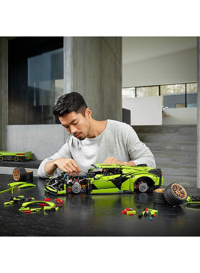 LEGO - 6288789 Technic Lamborghini Sián Fkp 37 (42115), Engaging Building Project For Adults, Build And Display This Distinctive Lego Model Sián Fkp 37, A True Representation Of The Original Super Sports Car (3,696 Pieces) 16+ Years 18+ years - Image 1