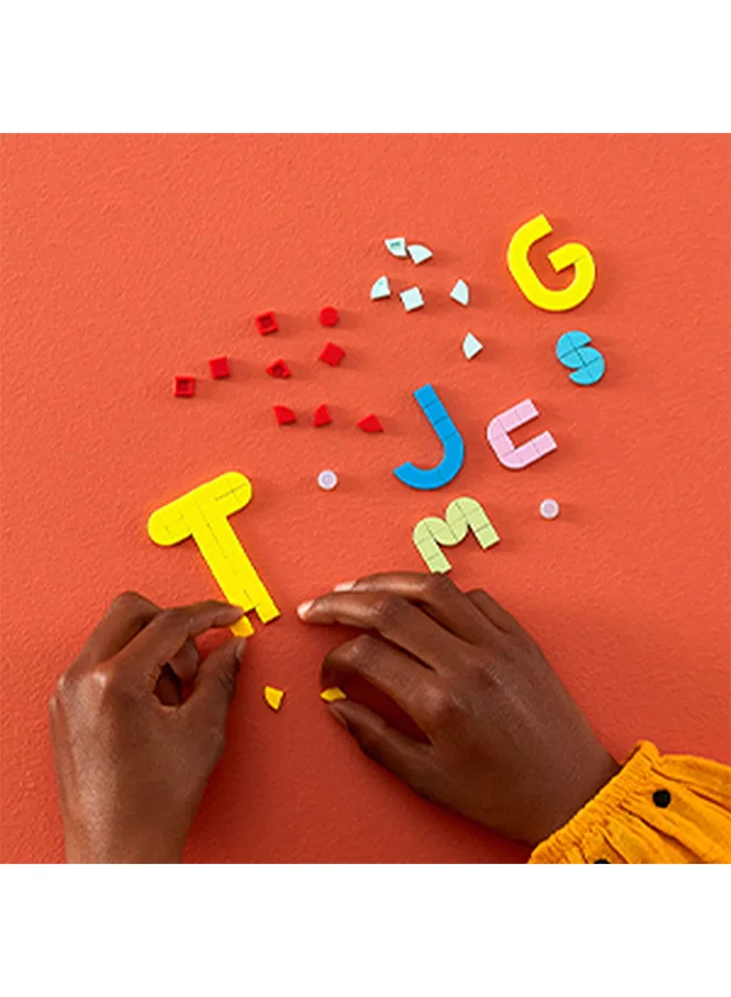 LEGO 6379009 722-Pieces Dots Lots Of â€“ Lettering Diy Craft Decoration Kit 41950 6+ Years