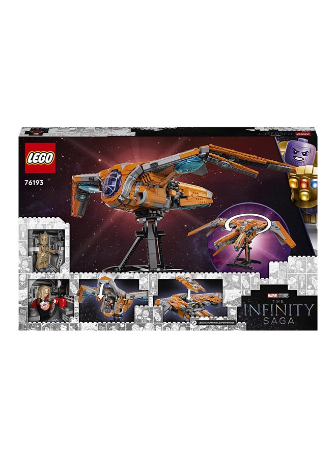 LEGO - 76193 Marvel The Guardians’ Ship  Building Kit 1,902 Pieces 1902 14+ Years - Image 1