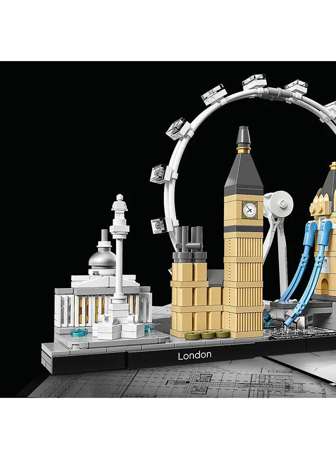 ليغو Lego Architecture London Building Toy Set (468 Pieces) 12+ Years 21034