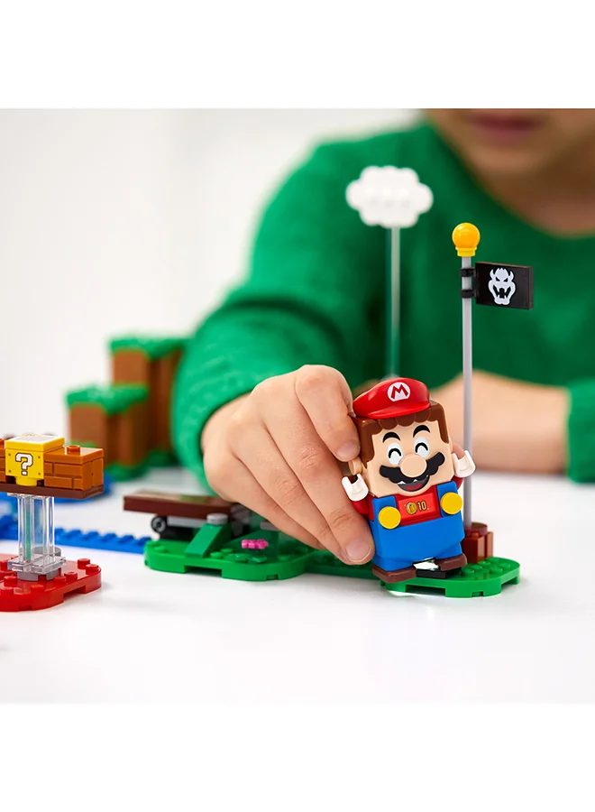 LEGO Super Mario™ Adventures With Mario Starter Course Building Kit, Collectible, Creative Gift Toy For Kids, Unique, Interactive Lego Set Featuring Lego Mario™, Bowser Jr. And Goomba Figures, Suitable For 6+ Years (231 Pieces) 71360