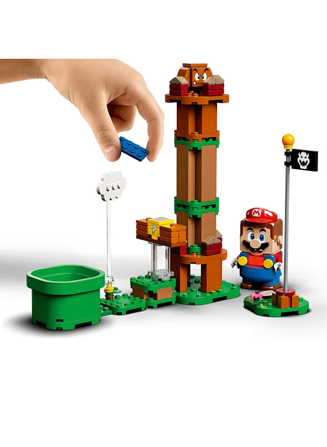 LEGO Super Mario™ Adventures With Mario Starter Course Building Kit, Collectible, Creative Gift Toy For Kids, Unique, Interactive Lego Set Featuring Lego Mario™, Bowser Jr. And Goomba Figures, Suitable For 6+ Years (231 Pieces) 71360