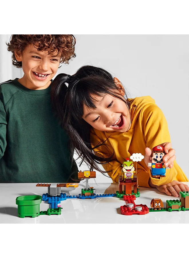 LEGO Super Mario™ Adventures With Mario Starter Course Building Kit, Collectible, Creative Gift Toy For Kids, Unique, Interactive Lego Set Featuring Lego Mario™, Bowser Jr. And Goomba Figures, Suitable For 6+ Years (231 Pieces) 71360