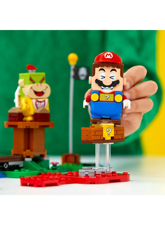 LEGO Super Mario™ Adventures With Mario Starter Course Building Kit, Collectible, Creative Gift Toy For Kids, Unique, Interactive Lego Set Featuring Lego Mario™, Bowser Jr. And Goomba Figures, Suitable For 6+ Years (231 Pieces) 71360