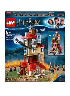 LEGO 75980 Harry Potter Attack On The Burrow Building Kit 1047 9+ Years  - Image 2